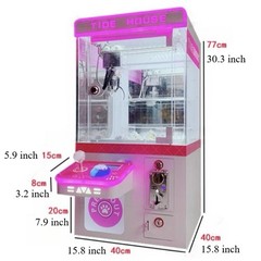Catcher Clip Carnival Charge Play Mall Candy Toy Doll Grabber Claw Crane Machine