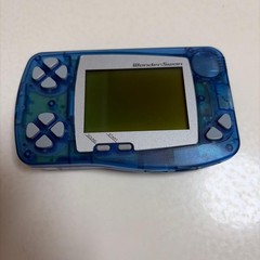 Bandai WonderSwan Skeleton Blue SWJ-77701B