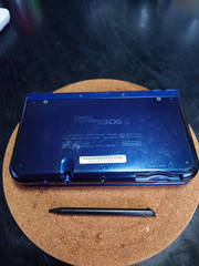 Nintendo New 3DS LL XL Metallic Blue Handheld Console Japan Region NTSC-J 0194