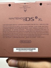 Nintendo DSI XL Metallic Rose Pink Handheld Console UTL-001 & Charger