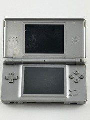 Nintendo DS Lite Silver Handheld Console USG-001 *For Parts or Fix* READ
