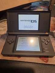 Nintendo DS Lite USG-001 (JPN) Black Handheld Console w/ Stylus Pixel Damage