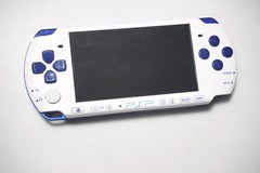 PSP-3000 White/Blue Japan PlayStation Portable console US Seller