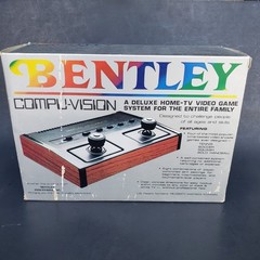 Vintage Bently Compu-Vision Deluxe Home TV Family Video Game System Untested