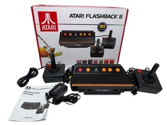 Atari Flashback 8 Console 105 Built In Games 40th Anniversary Black (FVS035296)