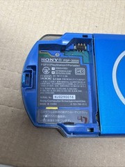 Sony PSP-3000 BIBRAN BLUE SPECIAL EDITION Console Untested No Battery No Charger