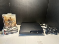 Sony PS3 Slim CECH-2501A 250GB Samsung SSD Refurbished New Paste Bundle 5 Games