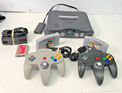 Nintendo 64 System 32MB Home Console – Charcoal Gray