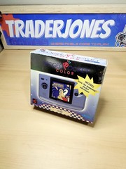 Neo Geo Pocket Color SNK Platinum Blue Handheld Console: Box W Inserts *No Game
