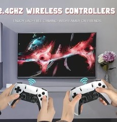 GameStick Game Stick Pro 4K Microconsole 64GB 20000+ Games Wireless