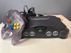 Nintendo 64 N64 Home Console (Charcoal Gray, NUS-001) Fully Tested, OEM Parts