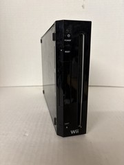 Nintendo Wii RVL-001 (USA) Video Game Console Only No Cables Black Tested