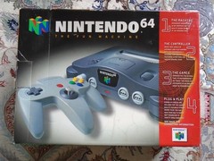 N64 Console NUS-001 w/ BOX, controller, cables, nintendo 64 TESTED