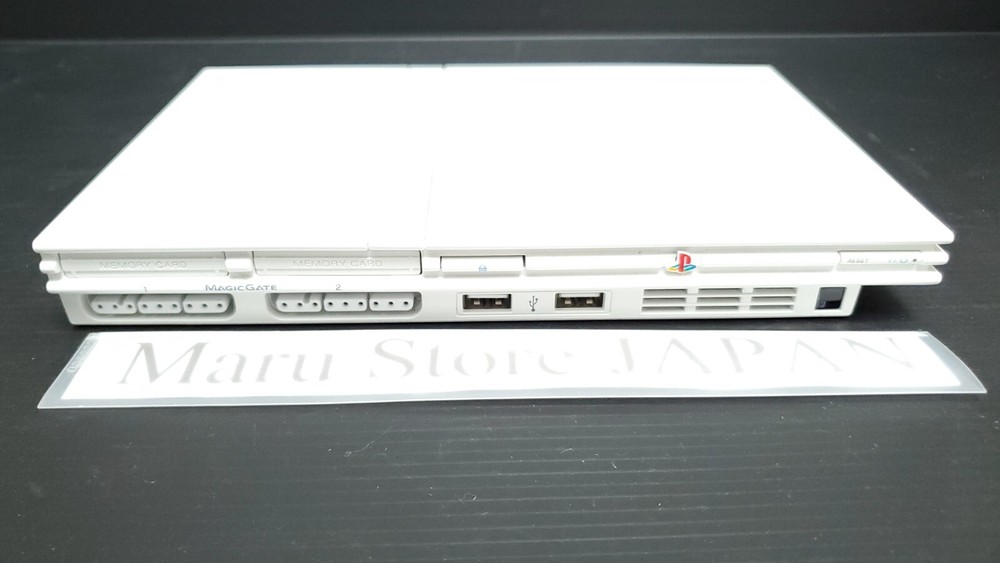 « Region Free » SONY Playstation2 PS2 Slim Console SCPH-77000 Ceramic White