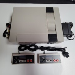 GUARANTEED Nintendo NES Original Console- 2 Controllers NEW 72 pin installed VG