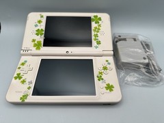 Nintendo DSi LL Natural White « Lucky Clover Edition » Tested + Charger