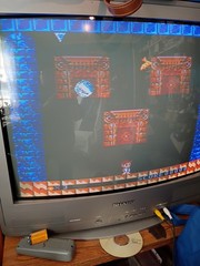 Vtg Power-joy Turbo Racer Tv Game System 26 Games Preloaded 2 Player Wheels WORK