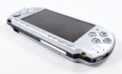 PSP 3000 MYSTIC SILVER CONSOLE Authentic Sony Japan Region Free Tested