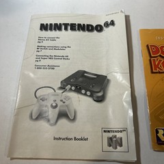 Nintendo 64 Donkey Kong Game Console W/ Box – Jungle Green- Tested/ Authentic!!