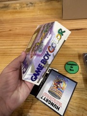Game Boy Color Handheld Console – Atomic Purple (Complete in Box) Nice!
