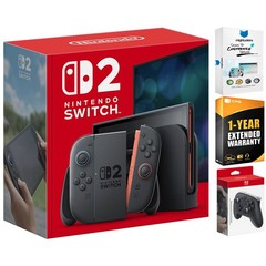 Nintendo Switch 2 Console + Pro Controller, MightySkins Code and 1 Year Warranty