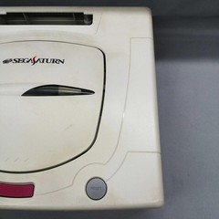 SEGA Saturn White Console HST-3220 4MB RAM Cartridge Japan A1916