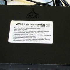 Atari Flashback 3 With Built-in Games Two Controller Classic Console Works