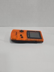 Nintendo GBC Game Boy Color Daiei Hawks Translucent Orange CGB-001 Ltd Ed TESTED
