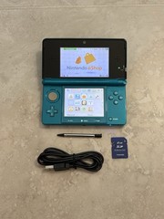 Nintendo 3DS Console Blue Edition With Charger US SELLER Read Description
