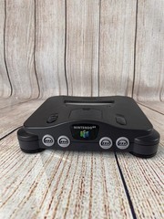 Nintendo 64 Black NUS-001(USA) Console Only-with Memory Pak & Power Cord