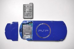 PSP-3000 White/Blue Japan PlayStation Portable console US Seller