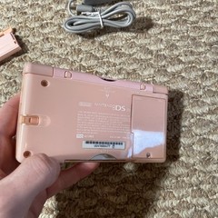 Nintendo DS Lite Coral Pink Handheld System WITH CHARGER AND STYLUS! USA Version