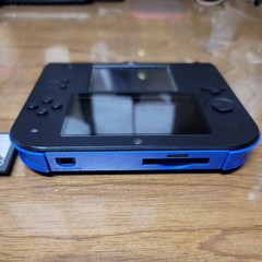 Nintendo 2DS Blue and Black Handheld System – Black/Blue