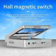 ANBERNIC RG35XXSP Handheld Retro Game Console 3.5&prime; IPS Screen 64G 4K+Games Gifts