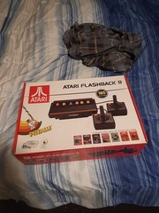 Atari Flashback 8 Home Console Black Orange Preloaded Games Controllers Manual