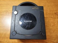 Nintendo GameCube Black Console DOL-001(USA) Console Only Parts Or Repair