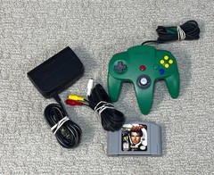 Nintendo 64 N64 Console Tested w/ Expansion Pak Controller GoldenEye – Bundle