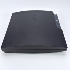 Sony PlayStation 3 PS3 Slim 120GB CECH-2101A Black Console Controller See Video