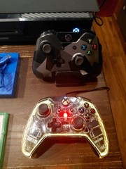 Xbox One Bundle with Portable Computer Monitor Used Tested Works Great