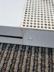 Microsoft Xbox One S 1681 White System Console Only For Parts or Repair