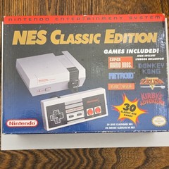 Nintendo NES Classic Edition Console Gray Black 30 Built-in Games HDMI USB