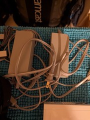 Nintendo Wii Gaming Console RVL-001 (USA) 2 Controller Tested Work Bag