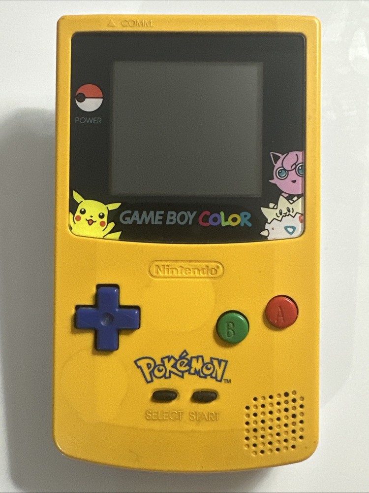 Nintendo Gameboy Colour Pokemon – Pikachu Edition Console *Tested*