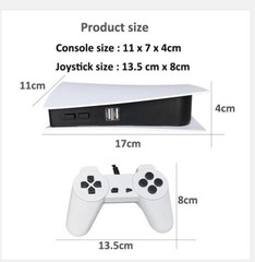 GS5 Retro Game Console – 200 Built-In Classic Games (New)