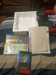 Super Nintendo SNES console MARIO WORLD SET CIB- COMPLETE IN BOX