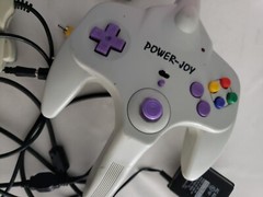 Power-Joy Game Plug & Play 2 Controllers Cartridge PJ-008 Ac Adapter Set TESTED