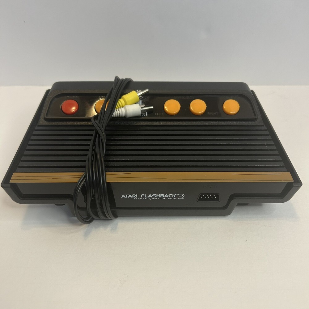 At Games Atari Flashback 3 Composite A/V Console Only With Video Demo, Pre-owned