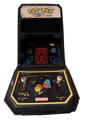 Coleco Midway PAC-MAN Mini Tabletop Arcade 1981 Vintage 3 Games In 1 Tested