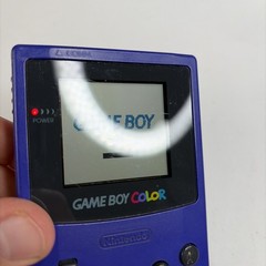 Nintendo Gameboy Boy Color Grape Purple Console CGB-001 OEM