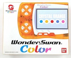 WonderSwan Color console Crystal Orange boxed Japan system -F/S